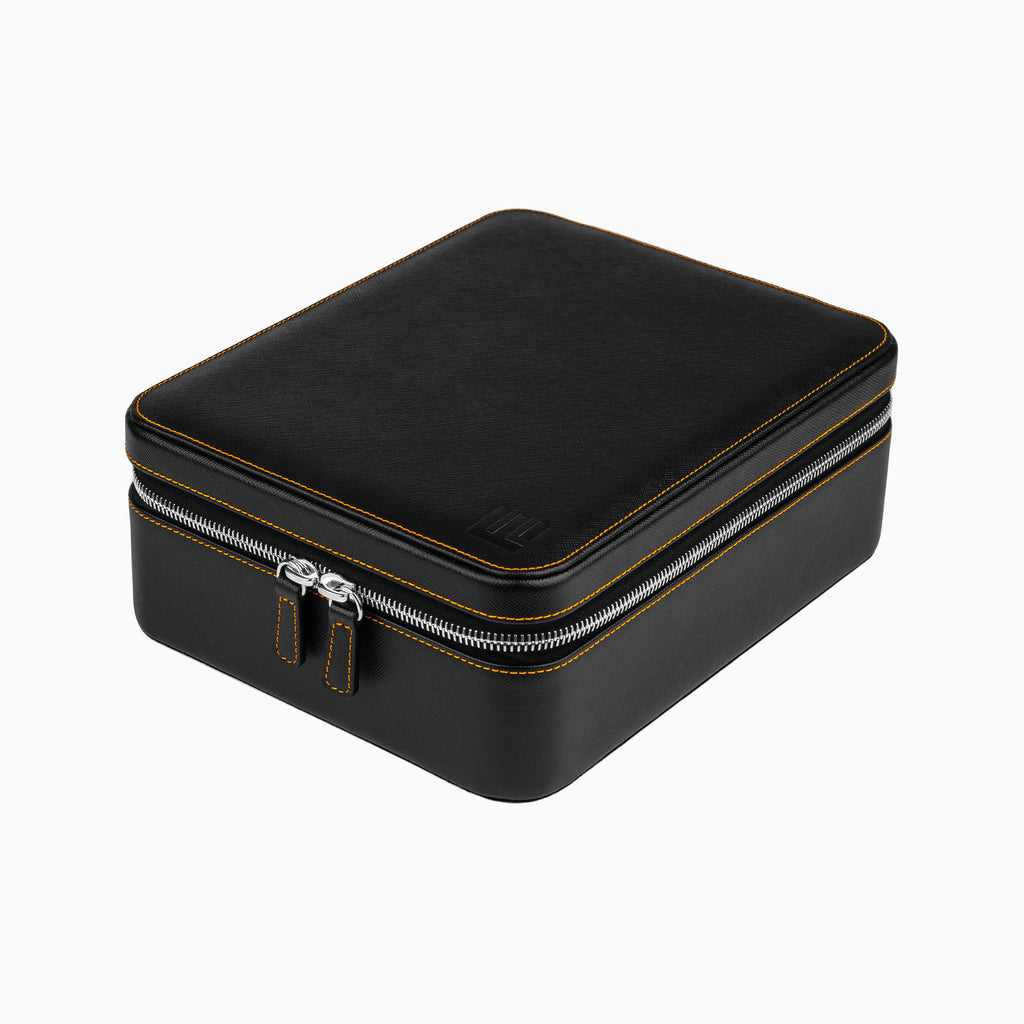 Black Saffiano Watch Box – 6 Watches