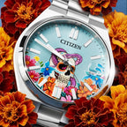 Citizen Tsuyosa Calavera Turquesa