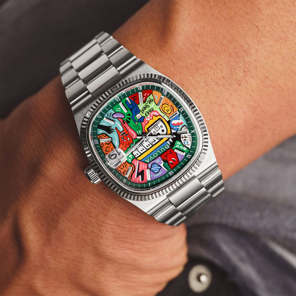 Bulova Super Seville Mural Verde