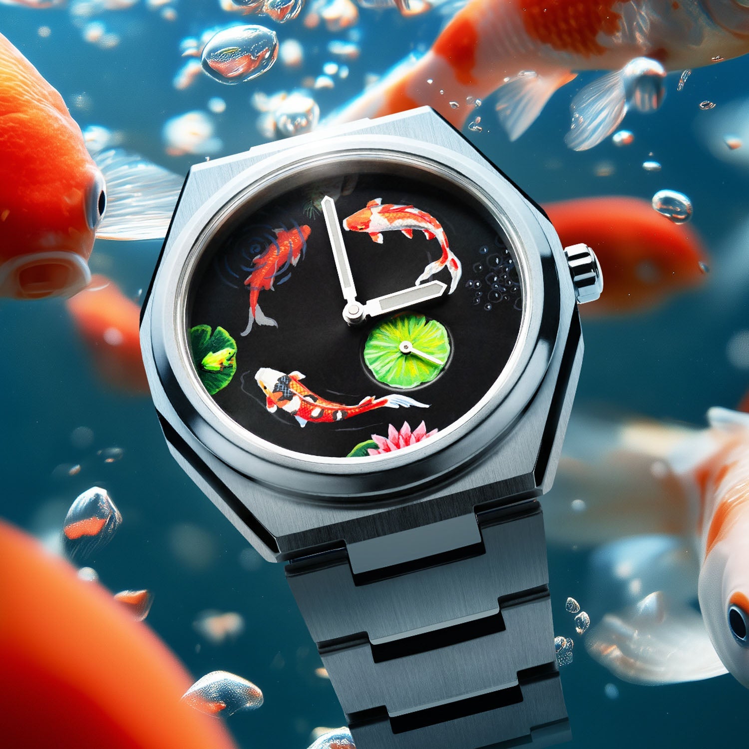 Citizen Zenshin Titanium Koi Fish