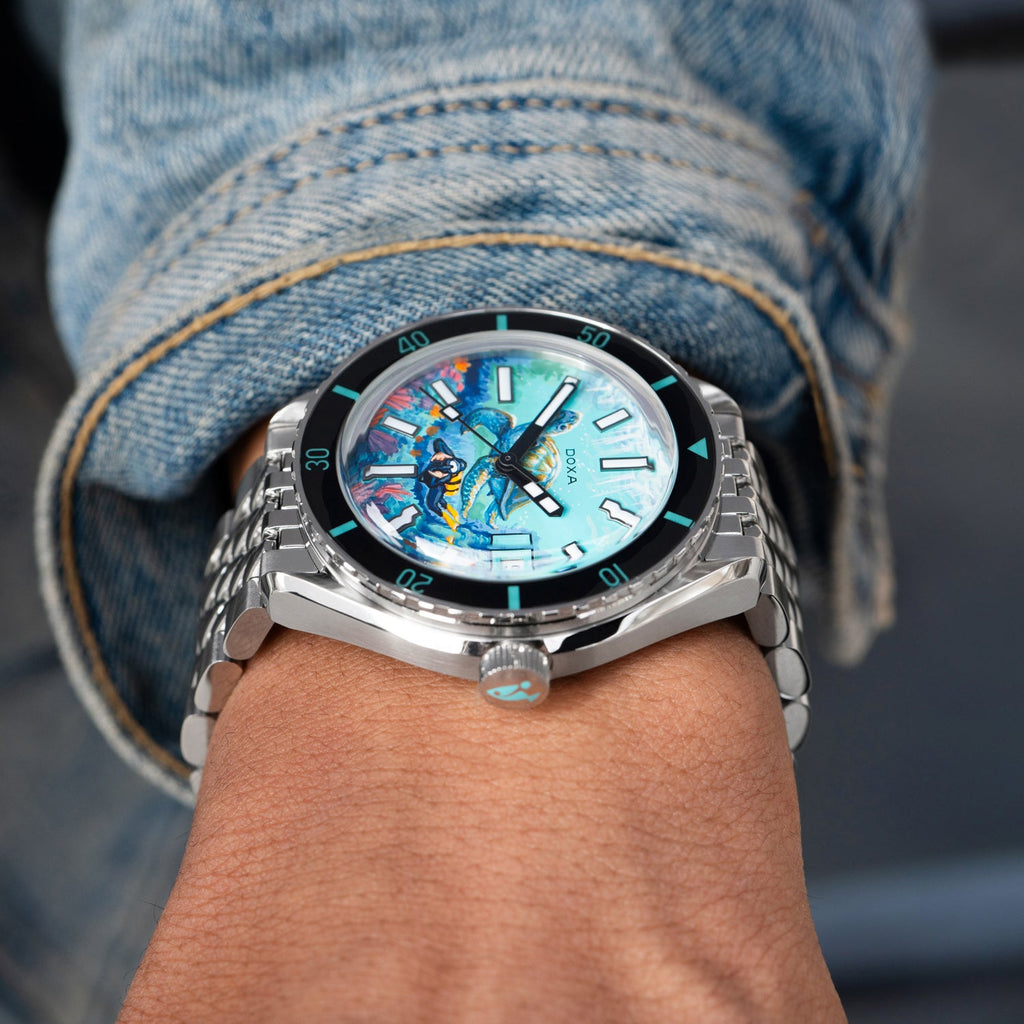 DOXA Aquamarine Reef Turtle