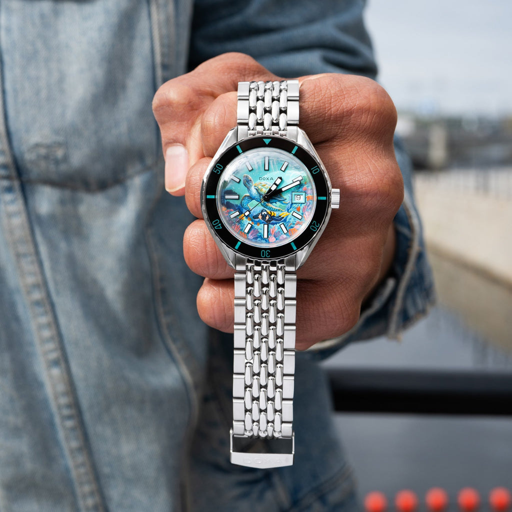 DOXA Aquamarine Reef Turtle