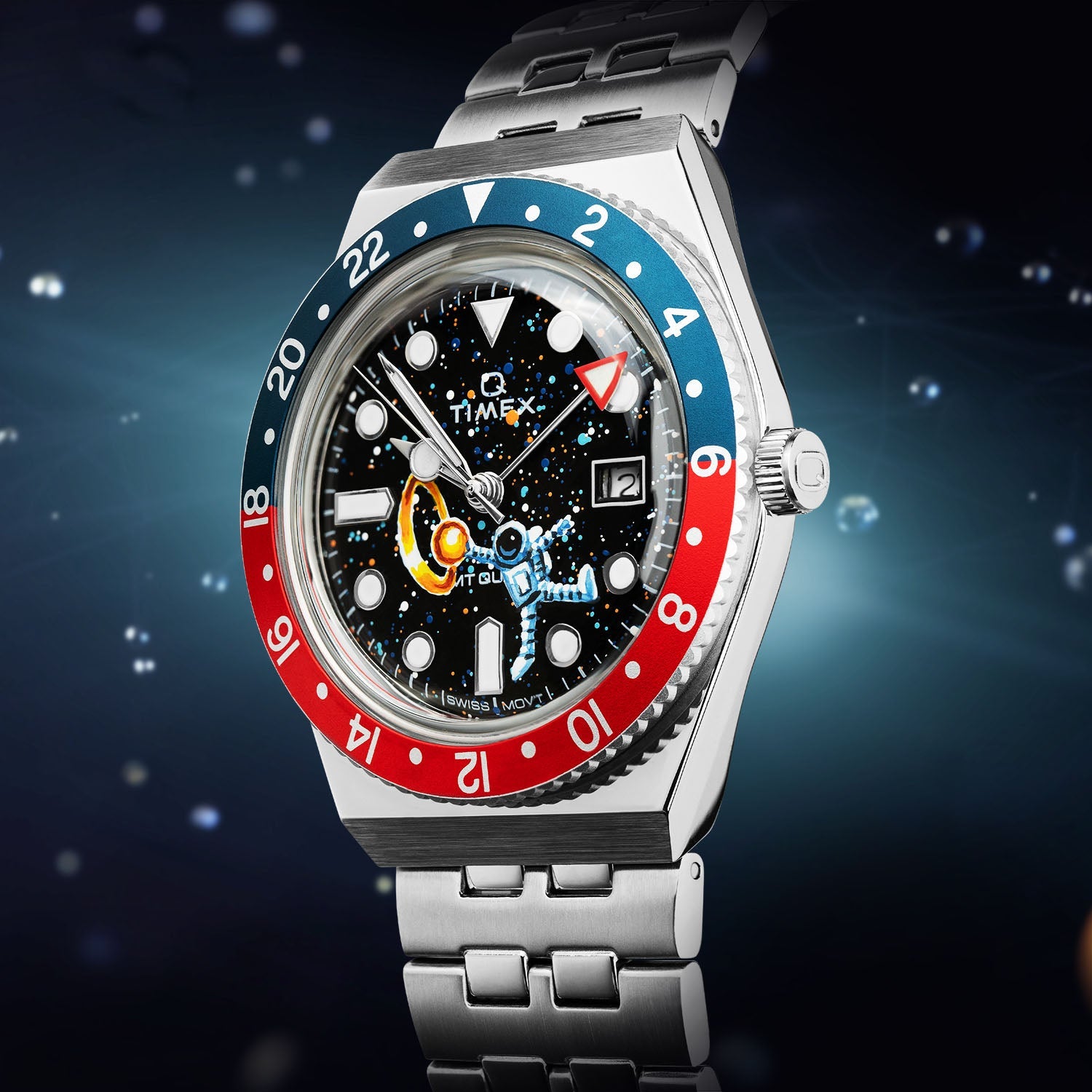 Timex Q GMT Space Dunk