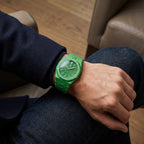 Bioceramic Strap & Case for AP X Swatch Royal Pop Green Eight