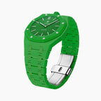 Bioceramic Strap & Case for AP X Swatch Royal Pop Green Eight