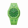 Rubber Strap & Case for AP X Swatch Royal Pop Green Eight