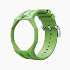 Rubber Strap & Case for AP X Swatch Royal Pop Green Eight