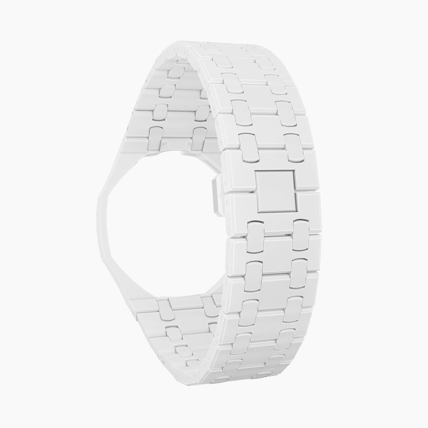 Bioceramic Strap & Case for AP X Swatch Royal Pop Huit Blanc