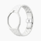 Bioceramic Strap & Case for AP X Swatch Royal Pop Huit Blanc