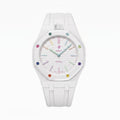 Rubber Strap & Case for AP X Swatch Royal Pop Huit Blanc