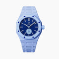 Bioceramic Strap & Case for AP X Swatch Royal Pop Lan Ba