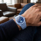 Bioceramic Strap & Case for AP X Swatch Royal Pop Lan Ba