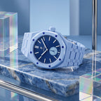 Bioceramic Strap & Case for AP X Swatch Royal Pop Lan Ba