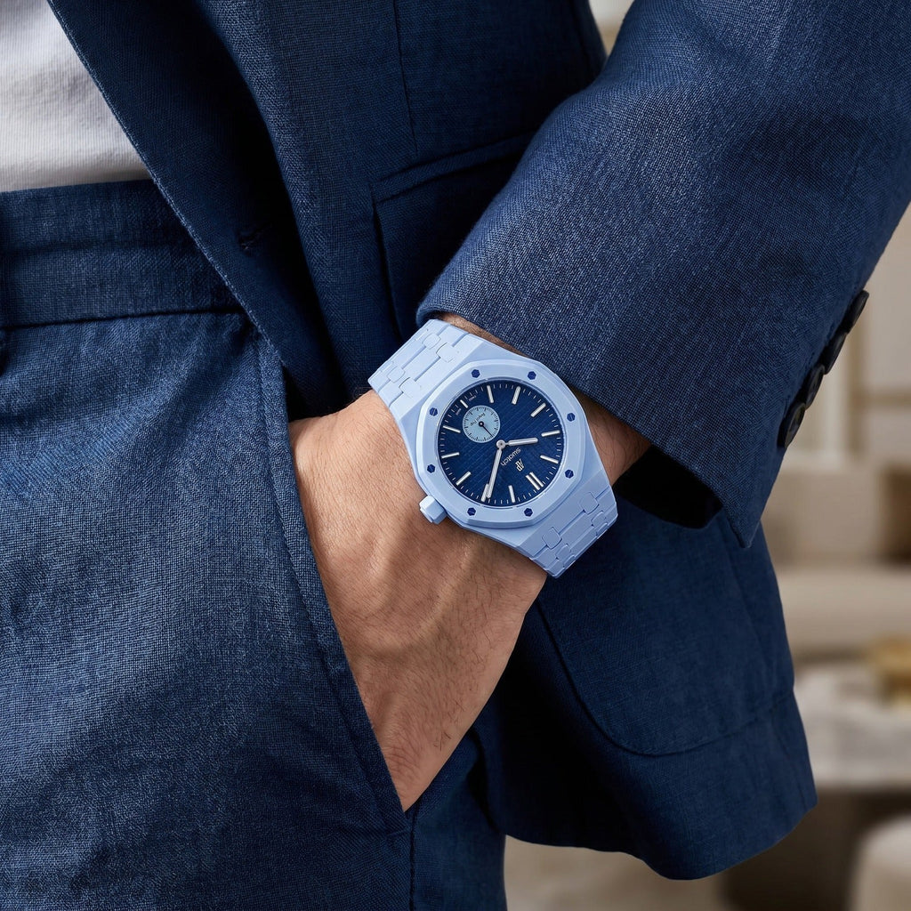 Bioceramic Strap & Case for AP X Swatch Royal Pop Lan Ba
