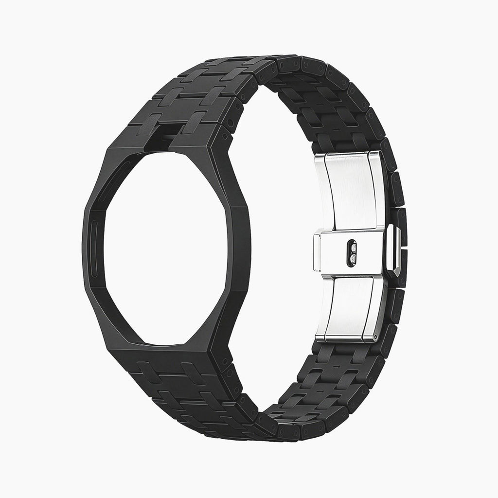 Bioceramic Strap & Case for AP X Swatch Royal Pop Ocho Negro