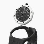 Bioceramic Strap & Case for AP X Swatch Royal Pop Ocho Negro
