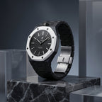 Bioceramic Strap & Case for AP X Swatch Royal Pop Ocho Negro