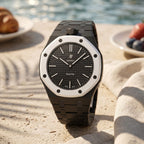 Bioceramic Strap & Case for AP X Swatch Royal Pop Ocho Negro