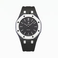 Rubber Strap & Case for AP X Swatch Royal Pop Ocho Negro