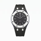 Rubber Strap & Case for AP X Swatch Royal Pop Ocho Negro
