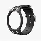 Rubber Strap & Case for AP X Swatch Royal Pop Ocho Negro