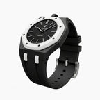 Rubber Strap & Case for AP X Swatch Royal Pop Ocho Negro