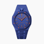Bioceramic Strap & Case for AP X Swatch Royal Pop Orenji Hachi