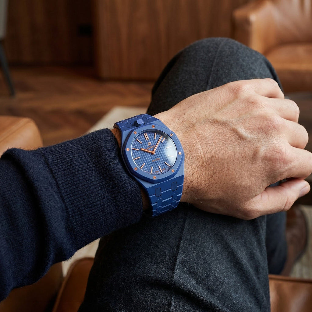 Bioceramic Strap & Case for AP X Swatch Royal Pop Orenji Hachi