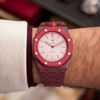 Bioceramic Strap & Case for AP X Swatch Royal Pop Otto Rosso