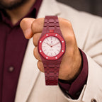 Bioceramic Strap & Case for AP X Swatch Royal Pop Otto Rosso