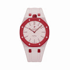 Rubber Strap & Case for AP X Swatch Royal Pop Otto Rosso