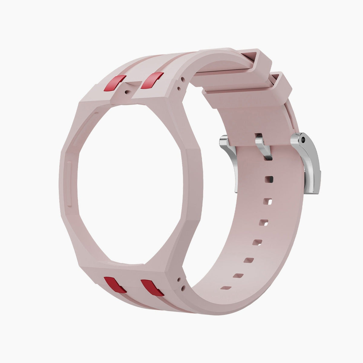 Rubber Strap & Case for AP X Swatch Royal Pop Otto Rosso