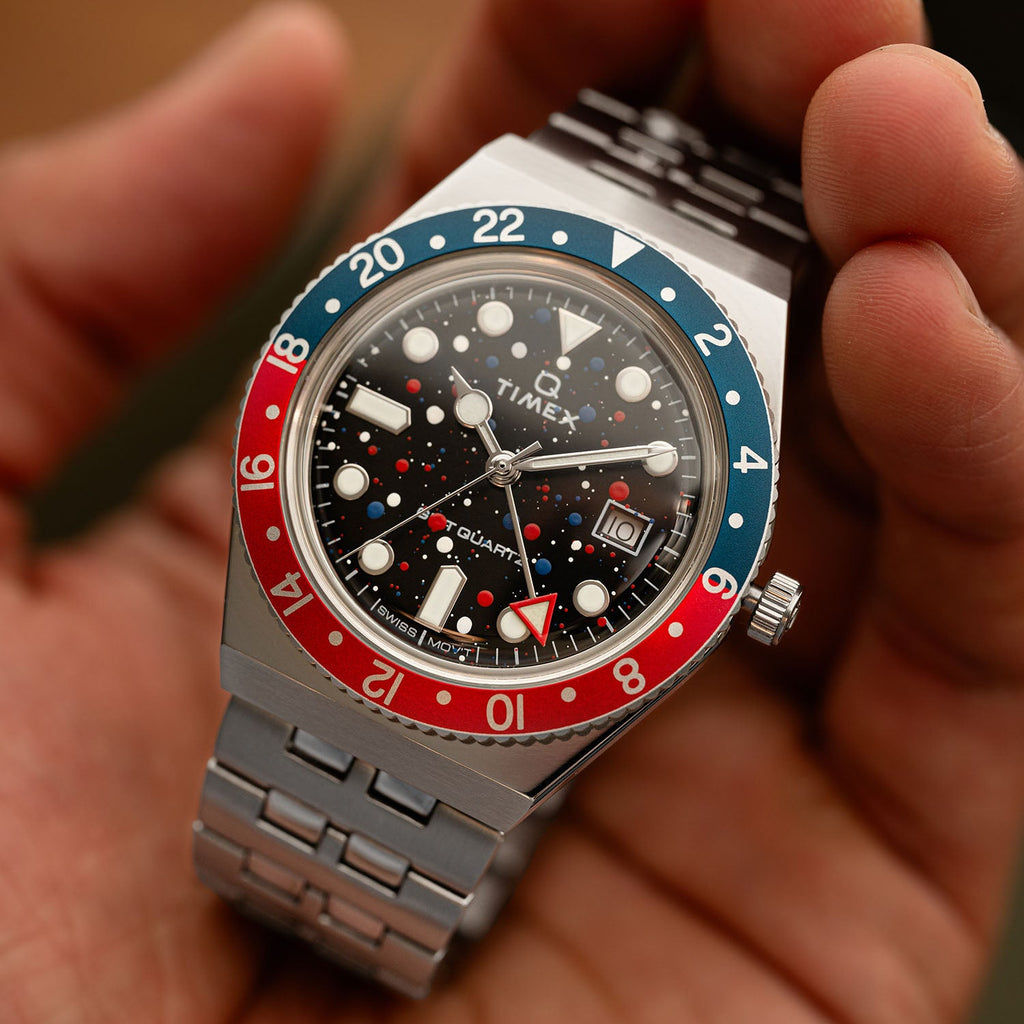Timex Q GMT Crimson Sky