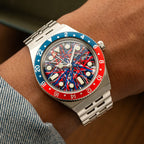 Timex Q GMT Crimson Tide