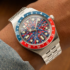 Timex Q GMT Crimson Tide