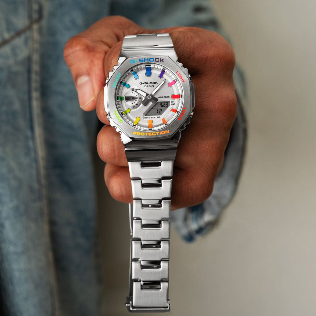 G-Shock CasiOak Full Metal Rainbow