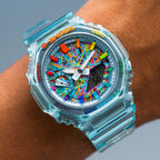 G-Shock CasiOak Cerulean Swirl