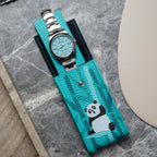 Teal Panda Watch Pouch