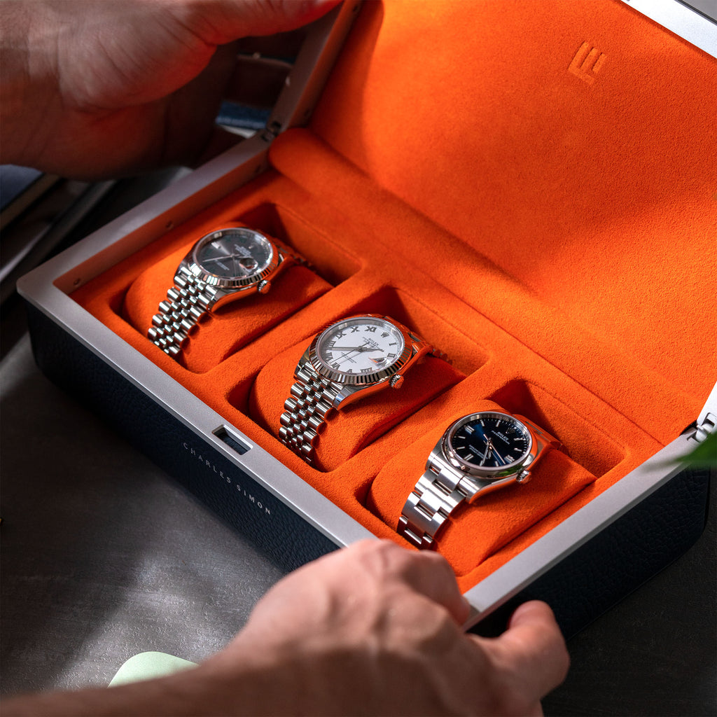 Marine Tangerine Eaton Watch Case
