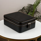 Black Saffiano Watch Box – 6 Watches